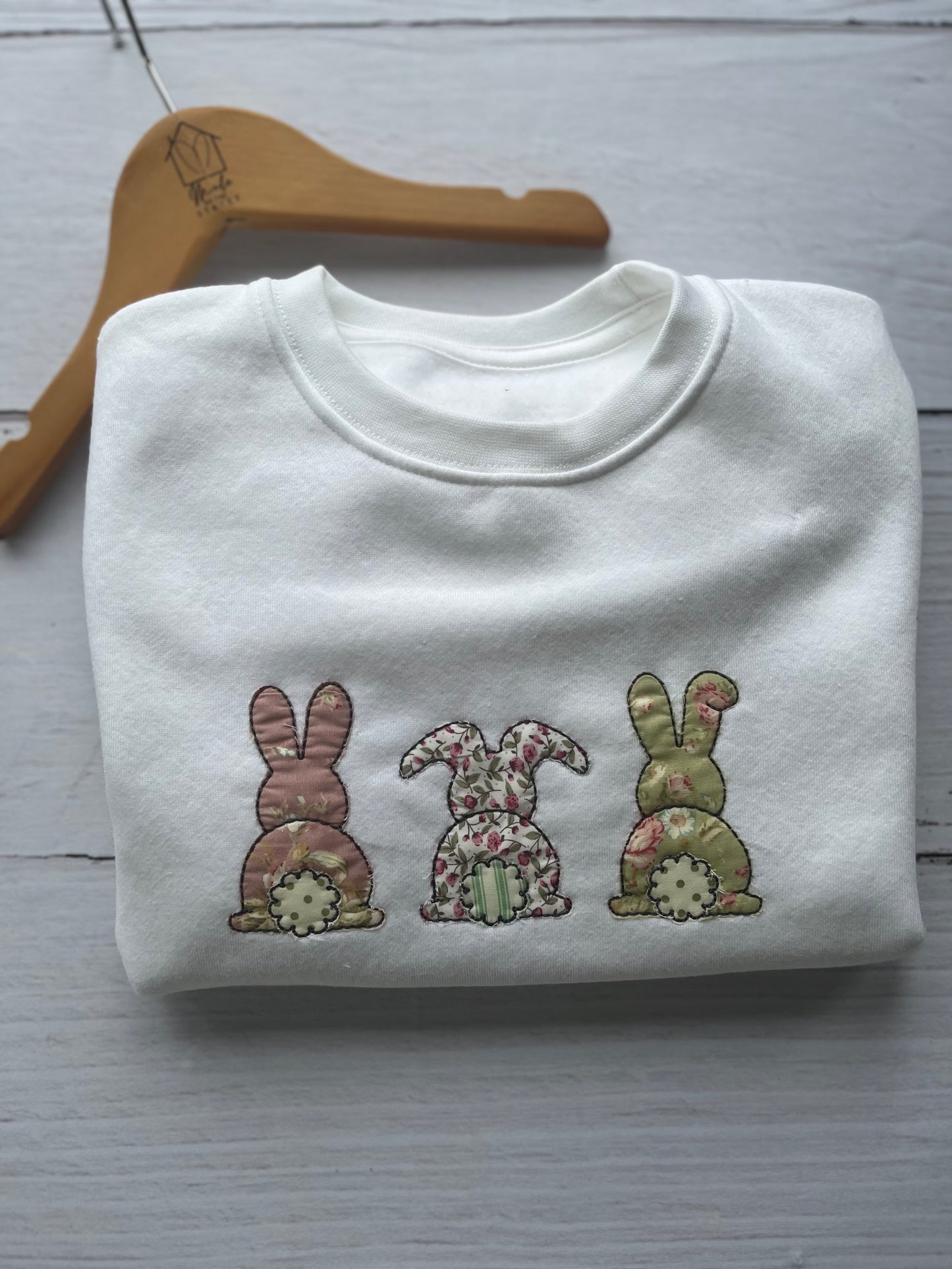 Kids Bunny Appliqué Jumper