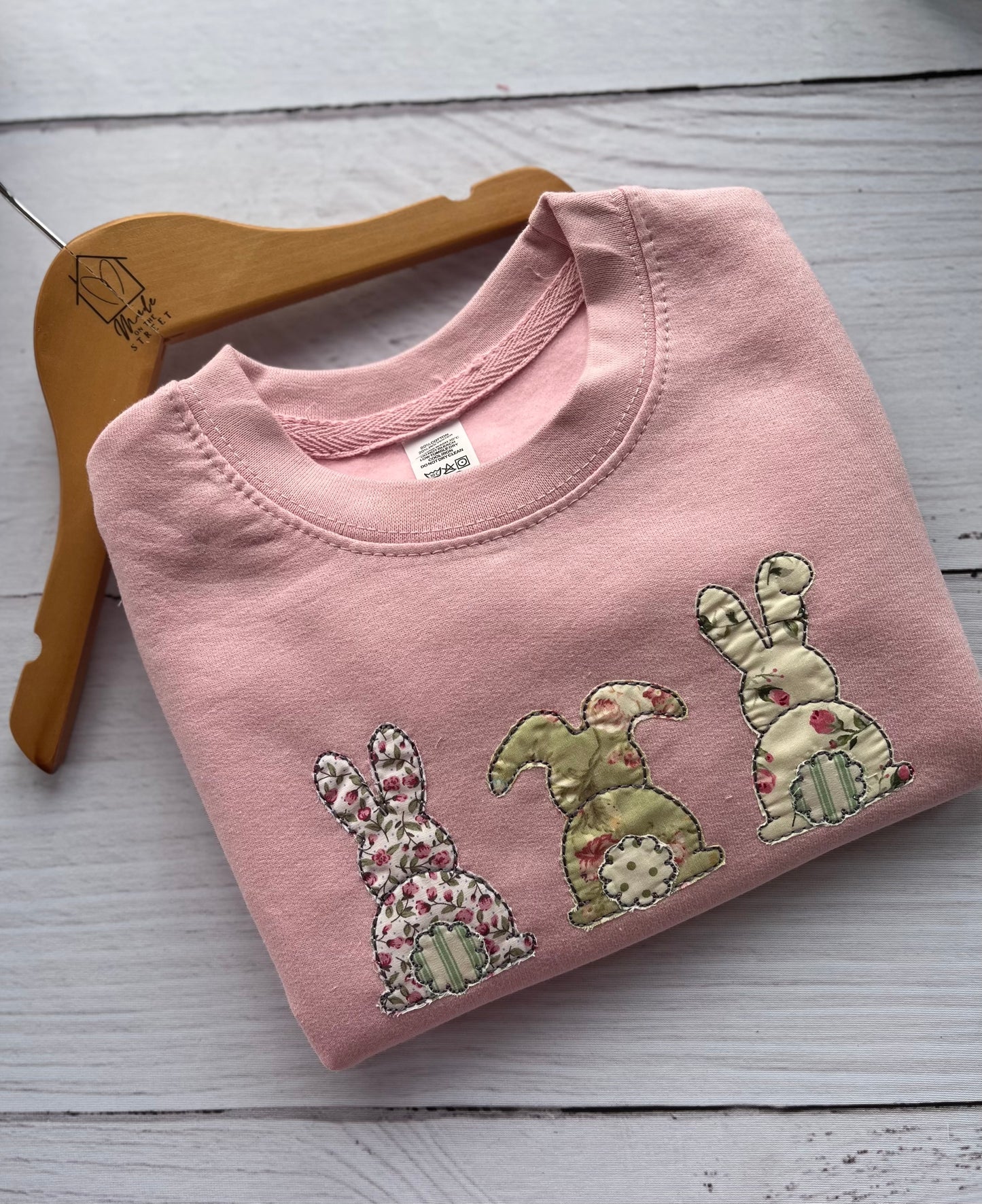 Kids Bunny Appliqué Jumper